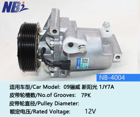 ราคาดี 10S11 12V 7PK 115 มิลลิเมตร รถยนต์ AC Compressor 92600-1JY7A B926001JY7A สําหรับ Nissan TIIDA 1.6 ออนไลน์
