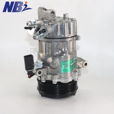 ราคาดี เครื่องปรับอากาศแบบ AC SD6V12 สําหรับ VW Polo Derby Vento SKODA Fabia Rapid 14339N 6RF820803A 6RF820803B 6RF820803 6R0820803A 6R0820803B 12V ออนไลน์
