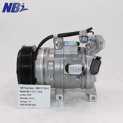 ราคาดี 06C สําหรับ Corolla OEM 447260 4221 เครื่องยนต์ใหม่ 12V 6PK ความดันโดยไม่มีวาล์ว ออนไลน์