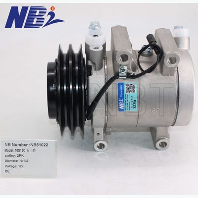 คอมเพรสเซอร์แอร์รถยนต์ 10S15C 1A สำหรับ Isuzu DMAX 3.0 2006-2012 รุ่น WXIZ004A หมายเลข 926008E900 8980839230 8981992890 898199289