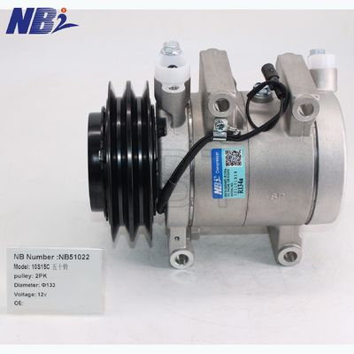 ราคาดี คอมเพรสเซอร์อะไหล่รถยนต์ พลังงานใหม่ ไฟฟ้า ติดตั้งใหม่ Isuzu Pickup 2A133 12V 10PA15C ออนไลน์