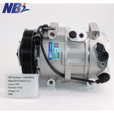 ราคาดี DVE12 Auto AC Compressor 12V 116MM สําหรับ Hyundai Accent 2014 เครื่องปรับอากาศใหม่ เครื่องปรับอากาศ 5PK 97701C7000 ออนไลน์